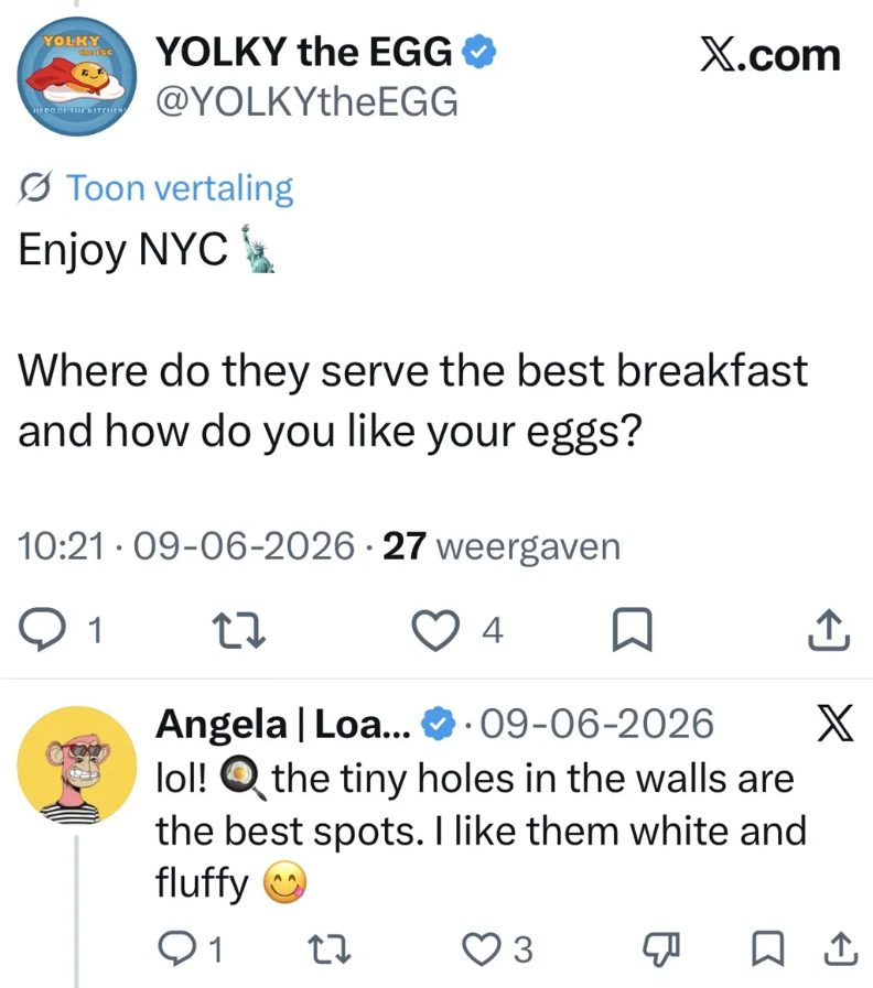 Yolky the Egg on X: Where do they serve the best breakfast?